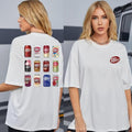 Dr Pepper 2 Sides Shirt Hoodie, Sweatshirt | RetroVerseTees.com