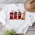 Dr Pepper Horror Halloween Hoodie , Sweatshirt & T-shirt , Halloween 2024 trend | RetroVerseTees.com
