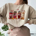 Dr Pepper Horror Halloween Unisex Sweatshirt, Spooky Season Dr.Pepper Sweatshirt Womenswear Check T-Shirts, Hoodie