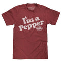 Dr Pepper I'm a Pepper T-Shirt - Red Hoodie, Sweatshirt | RetroVerseTees.com