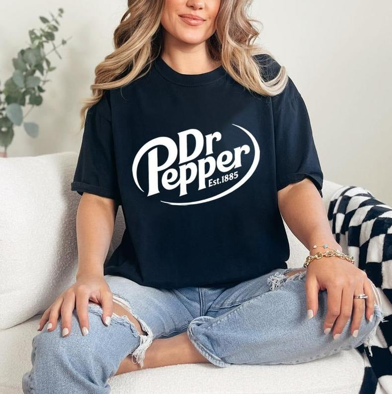 Dr Pepper Shirt Dr Pepper Lover, Universal Graphic Tee Tshirt, Full Color, For Men, For Women Hoodie, Sweatshirt
