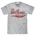 Dr Pepper Signature T-Shirt - Gray Hoodie, Sweatshirt | RetroVerseTees.com