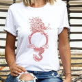 Dragon Mirror T-Shirt, Chinese New Year Shirt, Chinese Celebration Tee, Chinese Dragon Lovers Tee, Lunar Year Dragon...