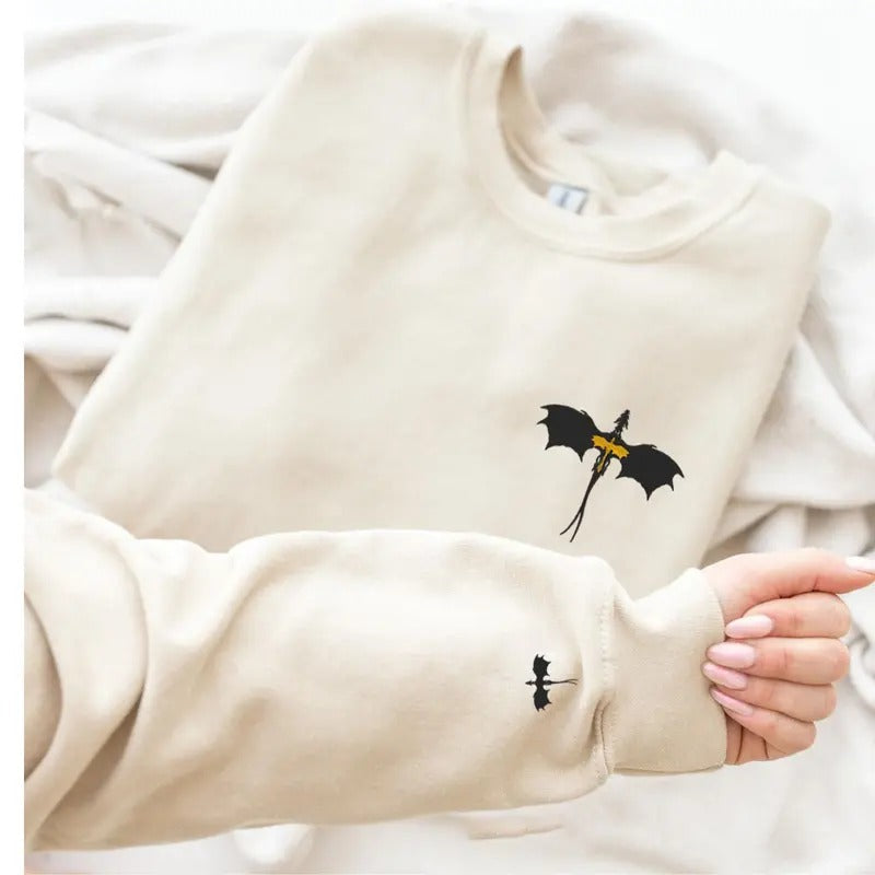 Dragon Rider Sweatshirt,Basgiath War College Hoodie,Fourth Wing ,Die Or Fly Tee,Riders Quadrant Tee, Violet...