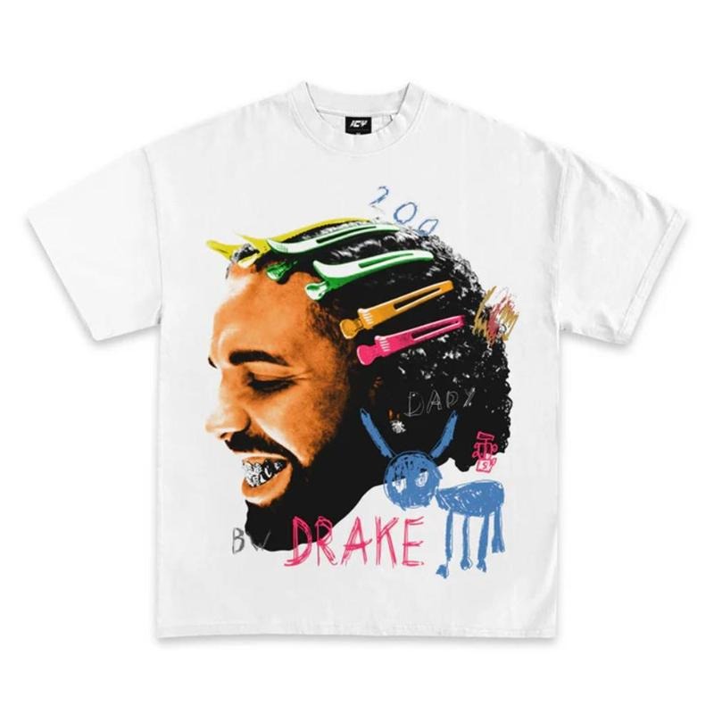 Drake Dogs White Shirt Hoodie, Sweatshirt | RetroVerseTees.com