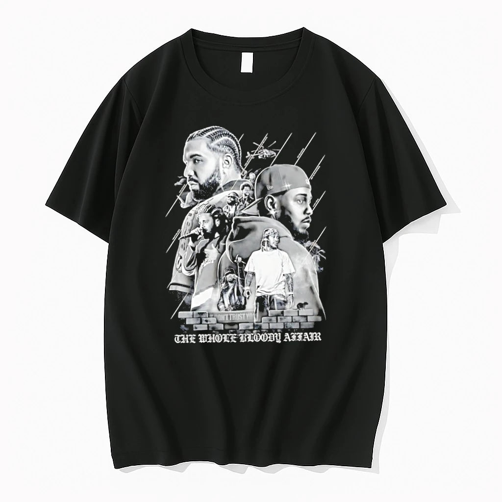 Drake Kendrick Lamar J Cole The Weeknd Rick Ross Future The Whole Bloody Affair Tshirts