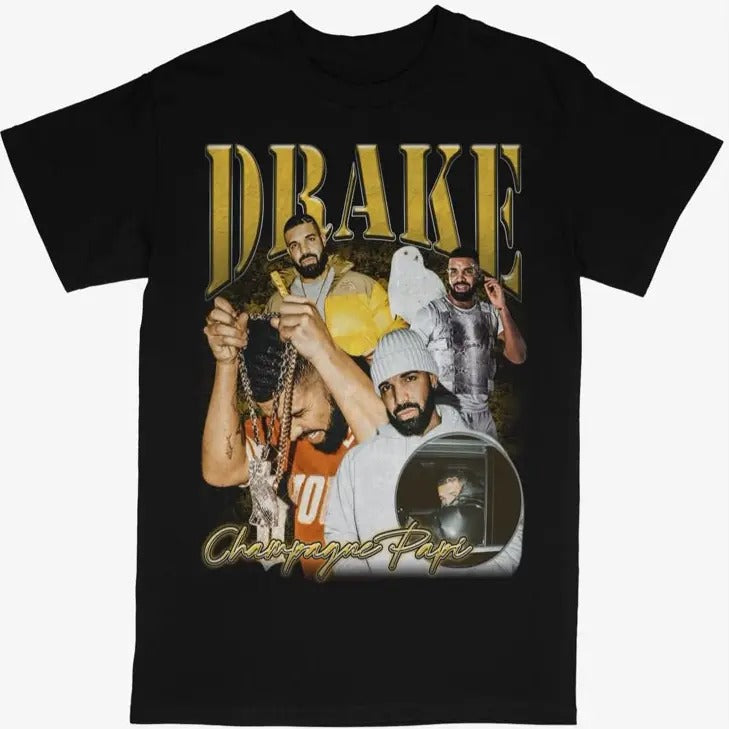 Drake T-Shirt Graphic Shirt, Vintage Retro Shirt, Unisex Cotton Streetwear Shirt, Gift for Women and Men Hoodie, Sweatshirt