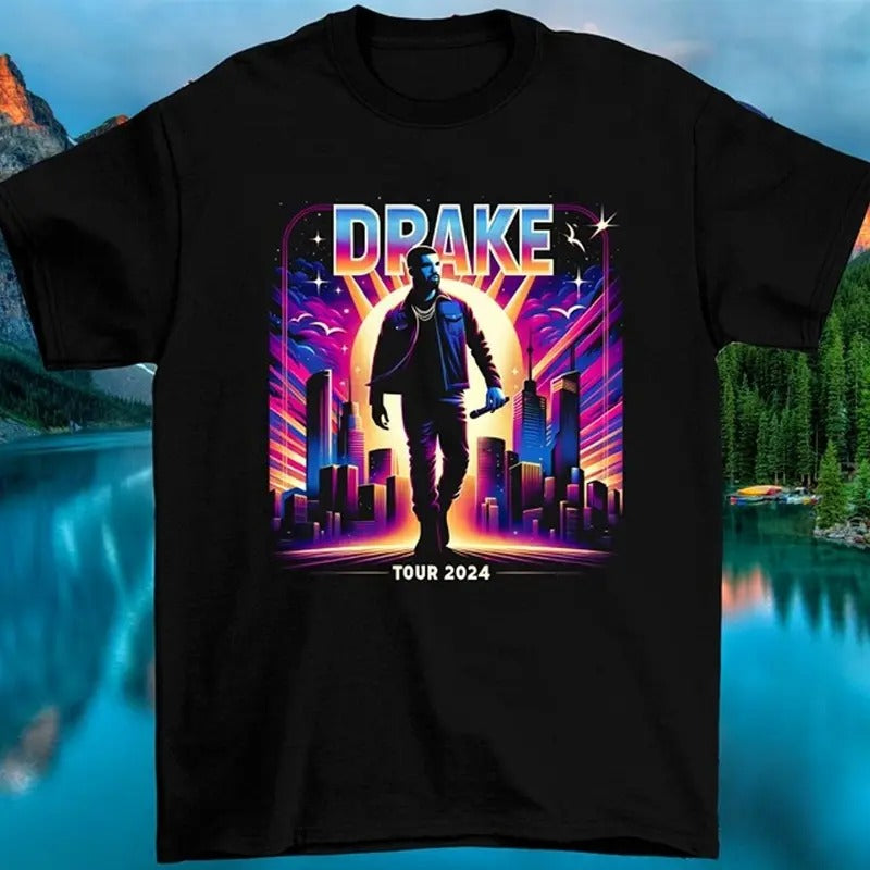 Drake Tour 2024 Charting New Horizons in Hip-Hop T Shirt Hoodie, Sweatshirt | RetroVerseTees.com