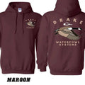 Drake Waterfowl Systems Hoodie - Unisex Hoodie, Classic Black Pullover with Bold Duck Logo, Cozy Unisex Sweatshirt for...