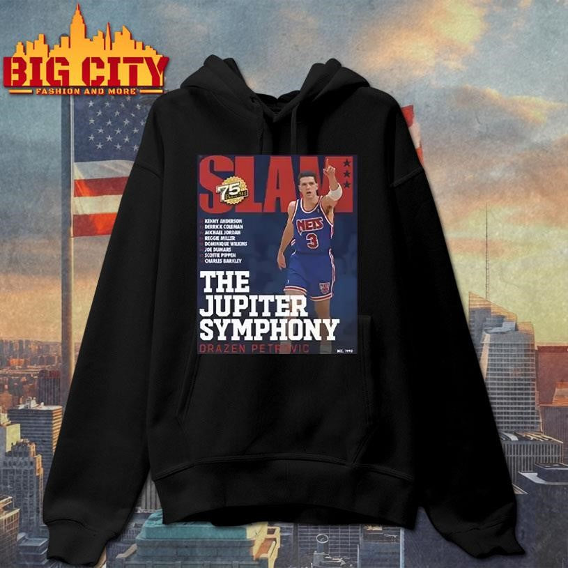 Drazen Petrovic The Jupiter Symphony Slam Cover Shirt