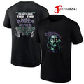Drew Parker the first time in UK in 3 years the waitis over this is horror graphic shirt