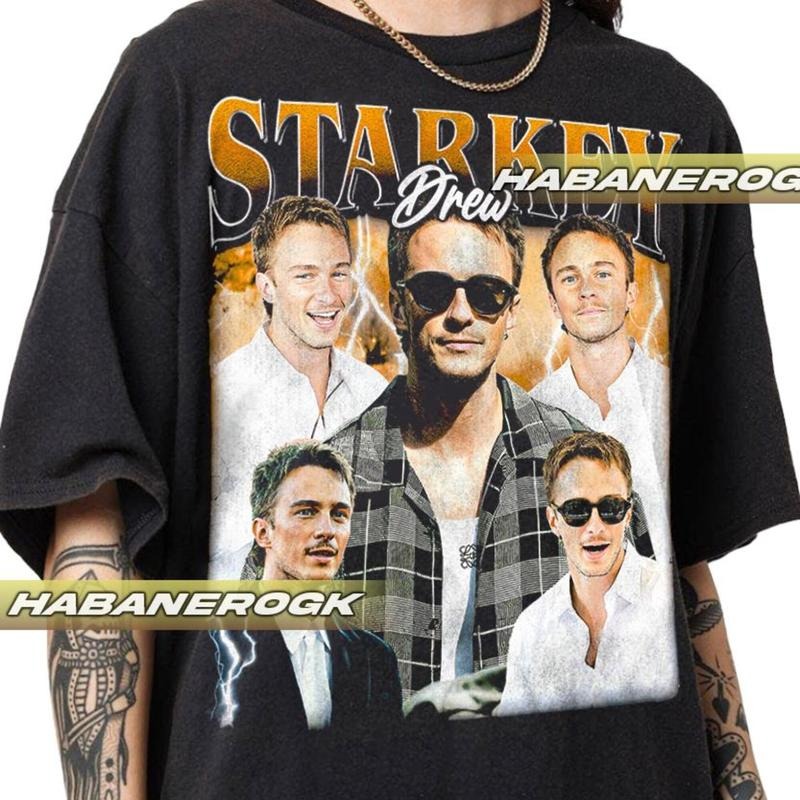 Drew Starkey Vintage TShirt, Gift For Women And Man Unisex TShirt Hoodie, Sweatshirt | RetroVerseTees.com