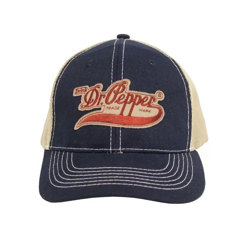 Drink Dr Pepper Signature Hat - Blue T-Shirts, Hoodie, Sweatshirt | RetroVerseTees.com