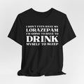 DrinkMyself to Sleep Shirt | LorazepamWhite Lotus Season 3 Meme Tee, Parker Posey as Victor Ratliff Quote T-Shirt, Clean...