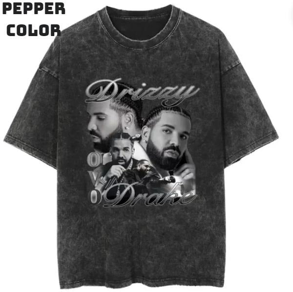 Drizzy Drake No.12 T-Shirt, Men Women Vintage Hip Hop Clothes T-shirt, Man's Harajuku T-shirts Streetwear, Graphic Tee...