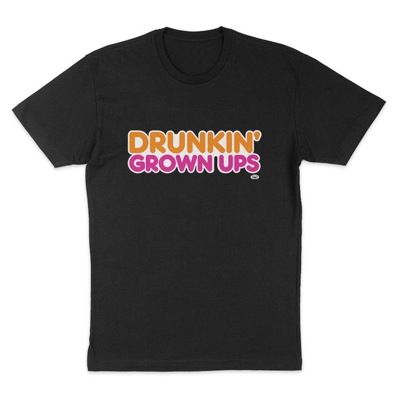 Drunkin' Grown Ups Tee, Funny Shirt, Dark Humor Tee, Hoodie Sweatshirt | RetroVerseTees.com