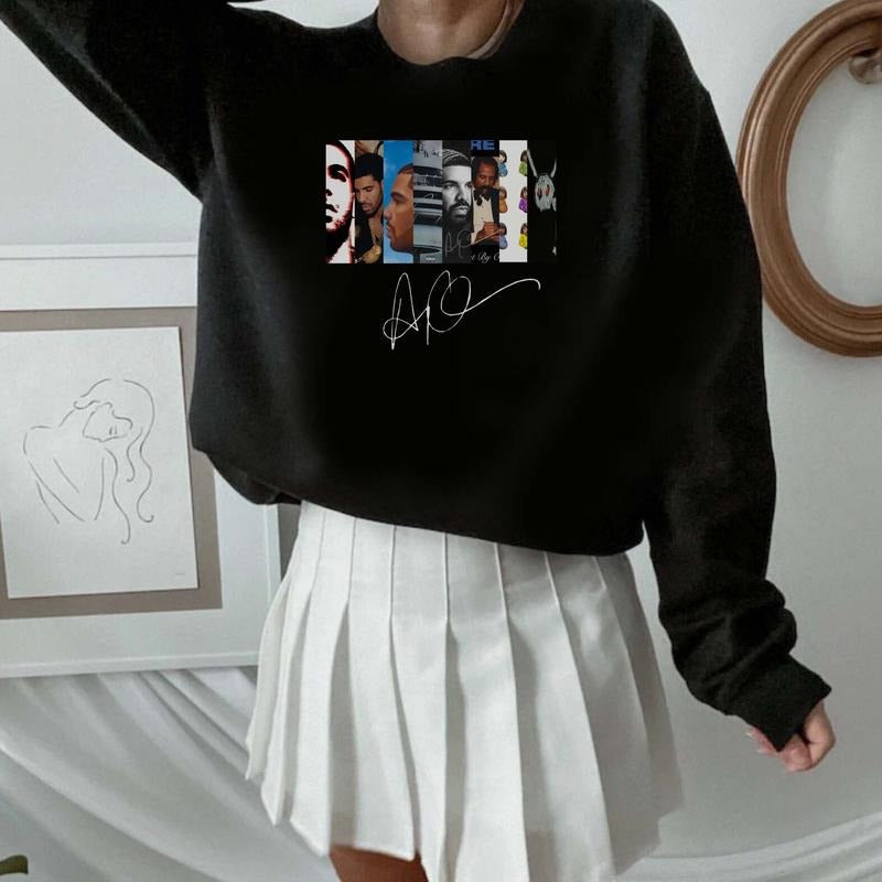 Drxke Signature Albums Sweatshirt Hoodie T-Shirt | RetroVerseTees.com