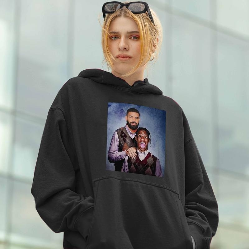 Drxke and Trxvis Funny T-shirt Sweatshirt Hoodie | RetroVerseTees.com