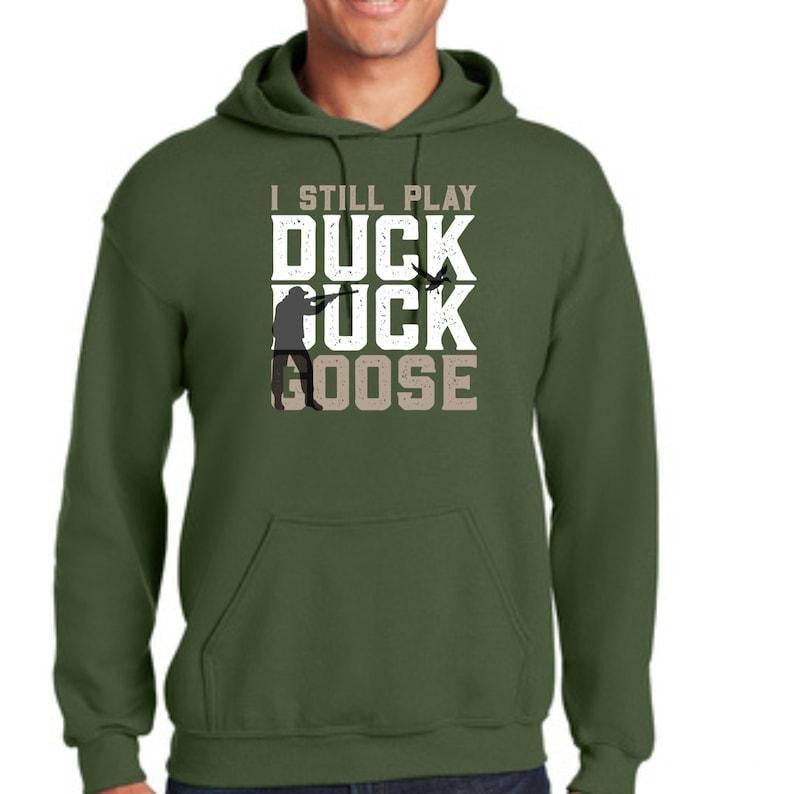 Duck Hunting Hoodie - Gift for Duck Hunter - Duck Duck Goose T-Shirts, Sweatshirt | RetroVerseTees.com