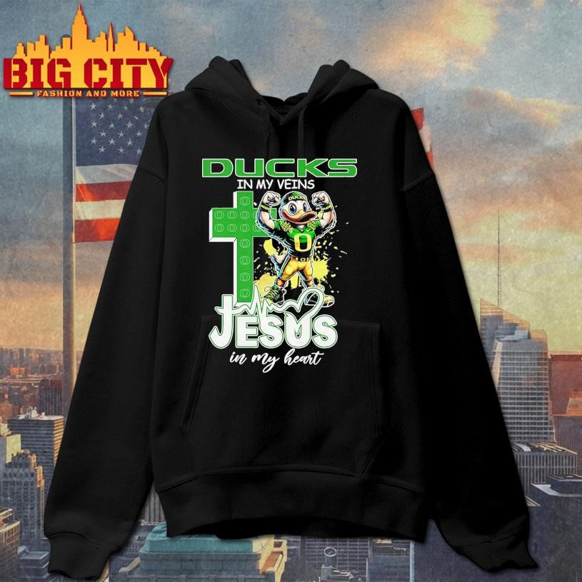 Ducks In My Veins Jesus In My Heart Mascot 2025 Shirt