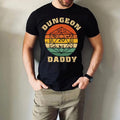 Dungeon Daddy T-shirt , DnD Dungeon Dad Shirt , Fathers Day Gift T-shirt Hoodie, Sweatshirt | RetroVerseTees.com
