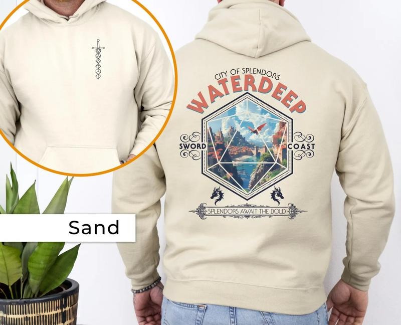 Dungeon Master Unisex Hoodie: An adventure in the depths awaits! Baldur's Gate 3, Astarion Rogue, Dungeons & Dragons...