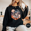 Dungeons And Dragons Present D20 Rpg Dice D20 Scene Sweatshirt Dnd Dungeon Dad Shirt Dungeon Master Roleplay D&D Fathers...