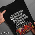 Dungeons, Diners, Dragons, DriveIns, Dives Unisex TShirt , Sweatshirt , Hoodie | RetroVerseTees.com
