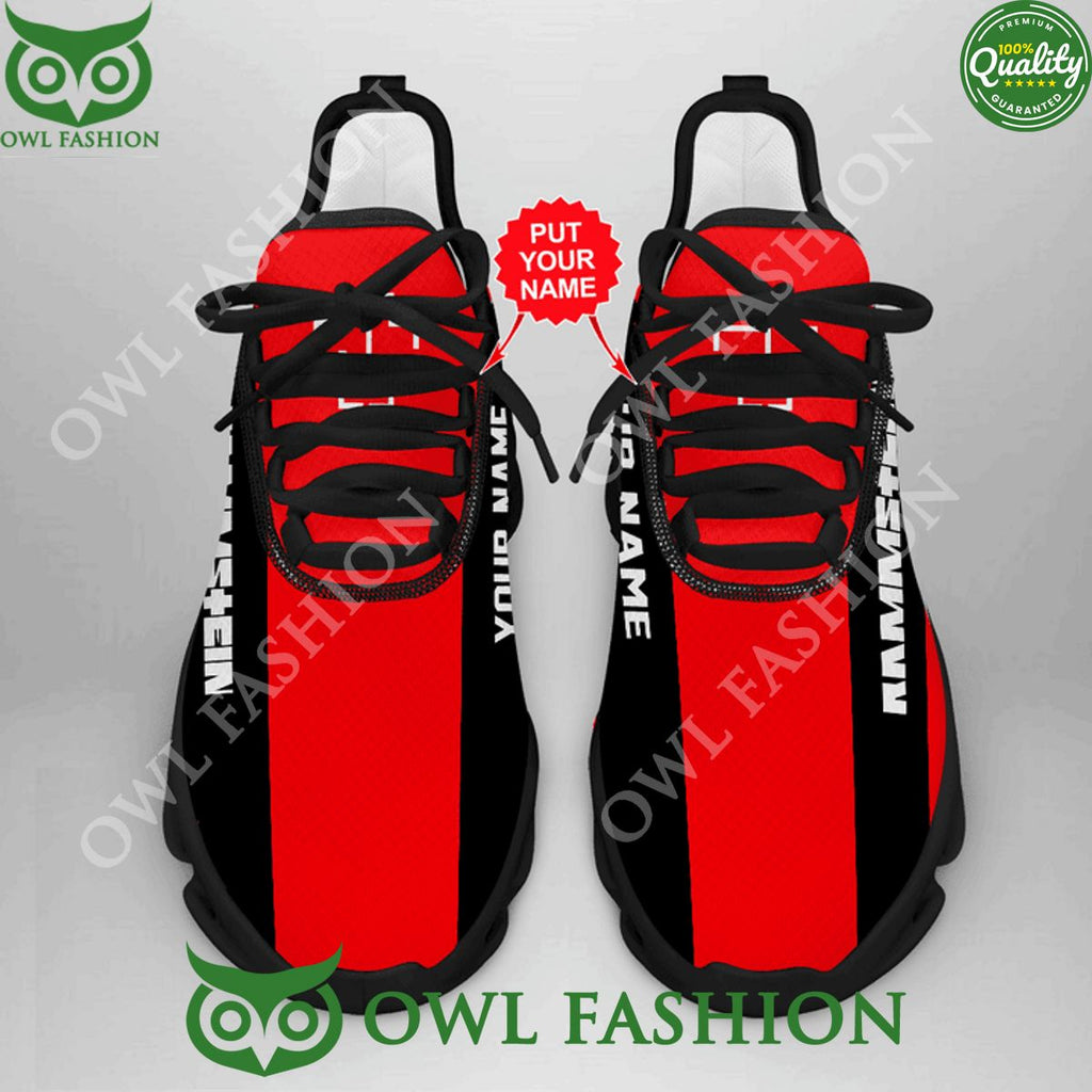 Rammstein 30th Anniversary 1994 2024 Red Black Max soul shoes