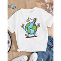 Earth with Peace Dove Pure Women'WB shield Tshirt Comfort Fit Hoodie, Sweatshirt | RetroVerseTees.com