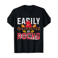 Easily distracted Rock Geology T-shirt -100% cotton Made in USA Hoodie, Sweatshirt | RetroVerseTees.com