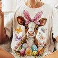 Easter Highland Baby DTF Transfers - THIS IS NOT A SHIRT Hoodie, Sweatshirt | RetroVerseTees.com