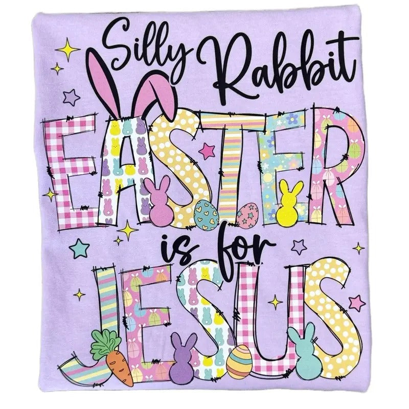 Easter Is For Jesus Tee, Easter Comfort Colors T-shirt Hoodie, Sweatshirt | RetroVerseTees.com