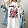 Easter Peep T-shirt, Prepare To Dye Easter Chibi Shirt, Horror Movie T-shirt, Retro Easter, Horror Easter, Easter Day...