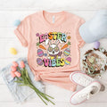 Easter Vibes Rainbow Bunny  DTF Transfers - THIS IS NOT A SHIRT Hoodie, Sweatshirt | RetroVerseTees.com