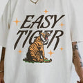 Easy Tiger Vintage Inspired Graphic Tee For Women Hoodie, Sweatshirt | RetroVerseTees.com