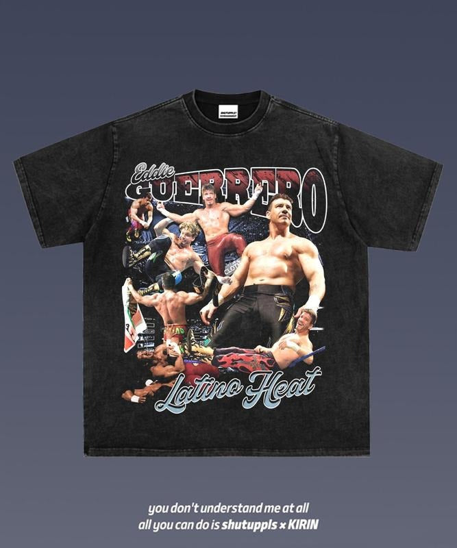 Eddie Guerrero 1.0 VINTAGE TEE | GRAPHIC T-SHIRT SWEATSHIRT HOODIE | GIFT FOR FAN | RetroVerseTees.com