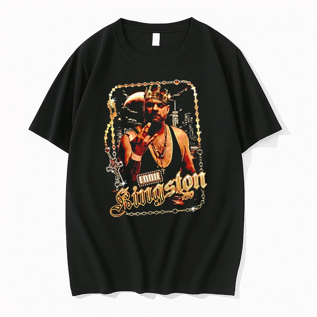 Eddie Kingston Crown City Skyline Vintage Tshirts Sweater