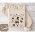 Edgar Allan Poe Tales of Mystery and Imagination Sweatshirt, T Shirt, Long Sleeve Tee, The Raven, Tell Tale Heart, House...
