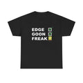 Edge Goon FreakBob Tee Bold and Quirky Design for Meme and Cartoon Enthusiasts Hoodie, Sweatshirt | RetroVerseTees.com