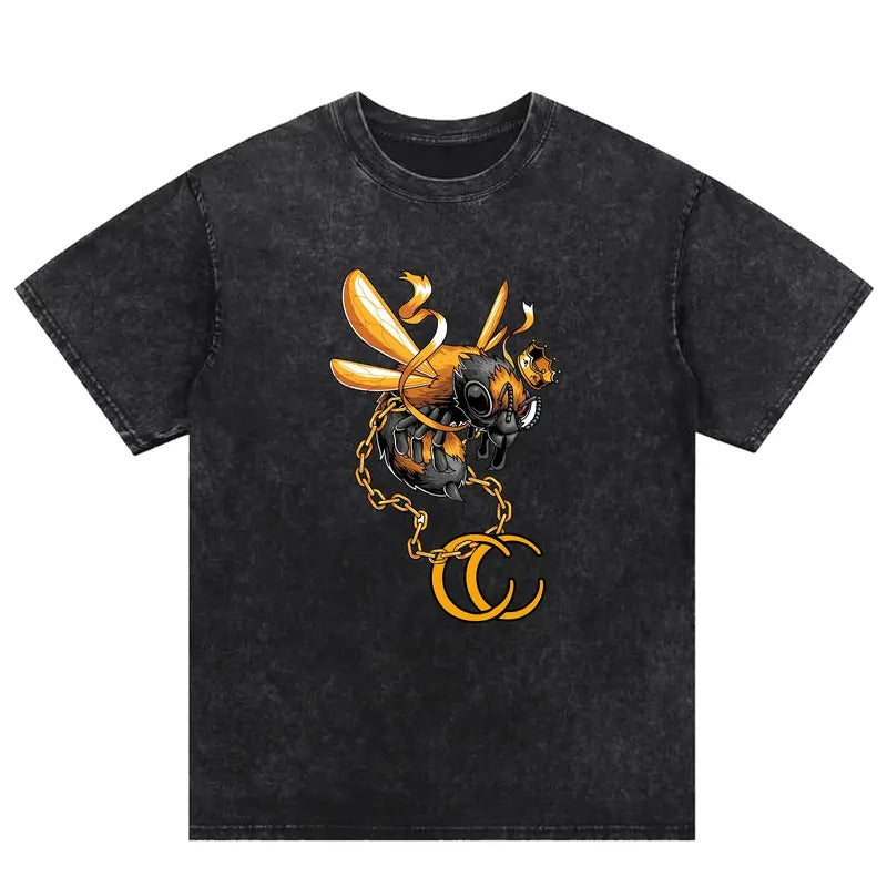 Edgy Bee - themed Graphic Tees in Multiple Hues for American Trend - seekers Hoodie, Sweatshirt | RetroVerseTees.com