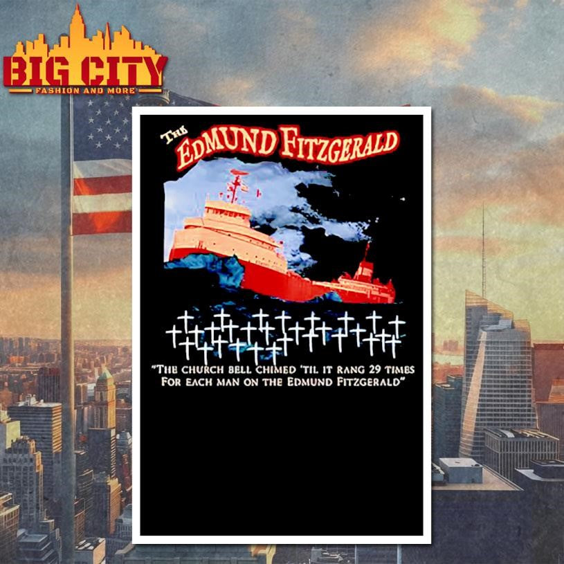 Edmund Fitzgerald Commemorative 2025 shirt