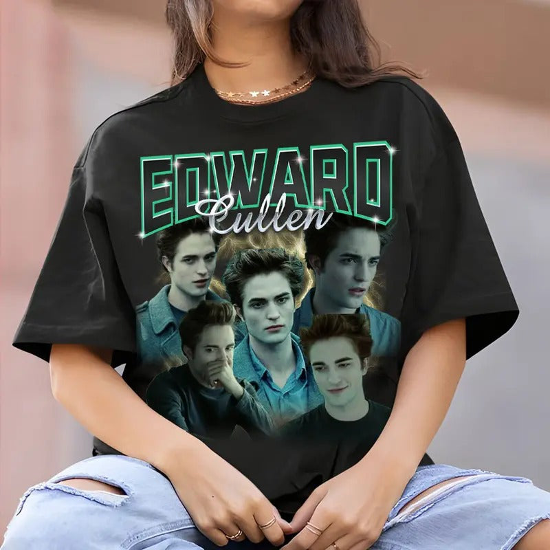 Edward Vintage Graphic 90s T-shirt, Actor Homage Graphic T-shirt Unisex, Bootleg Retro 90's Fans Tee Hoodie, Sweatshirt