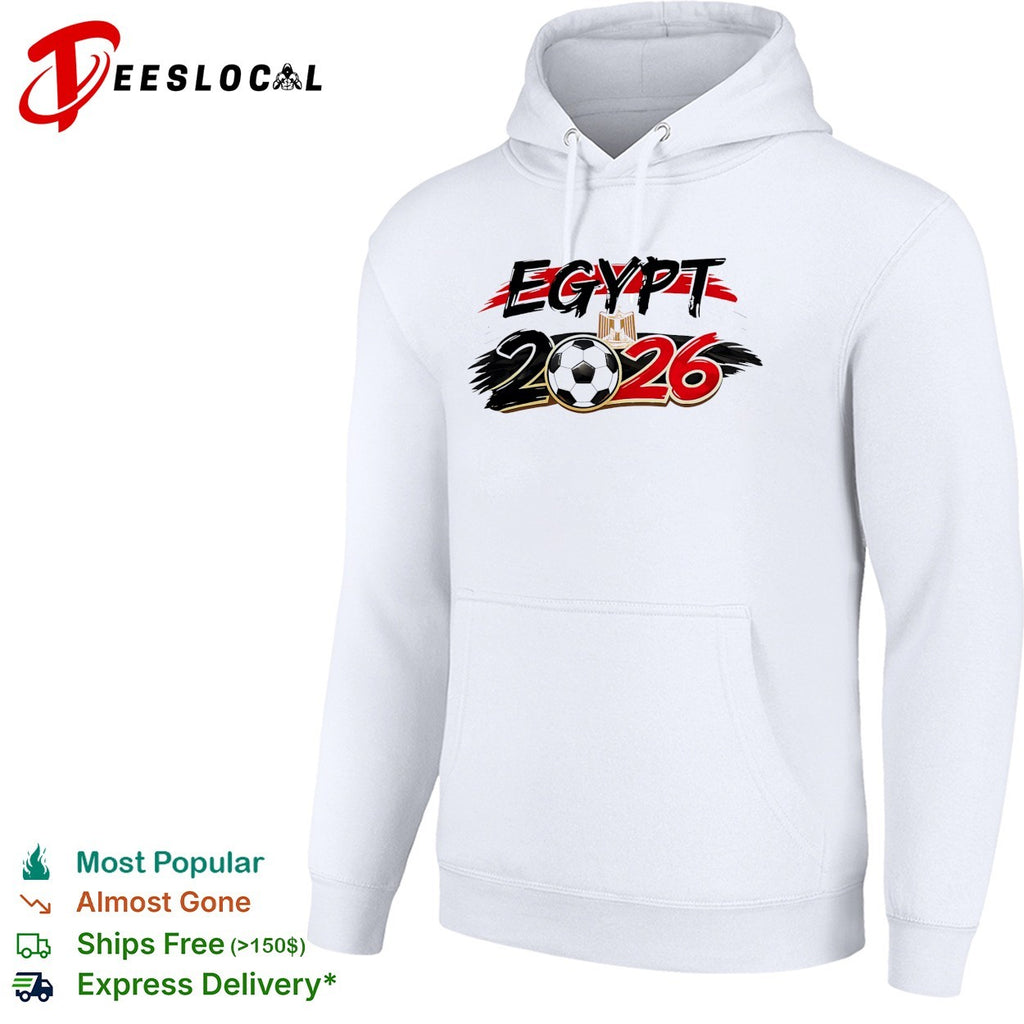 Egypt 2026 soccer ball flag shirt