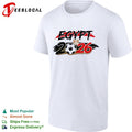 Egypt 2026 soccer ball flag shirt
