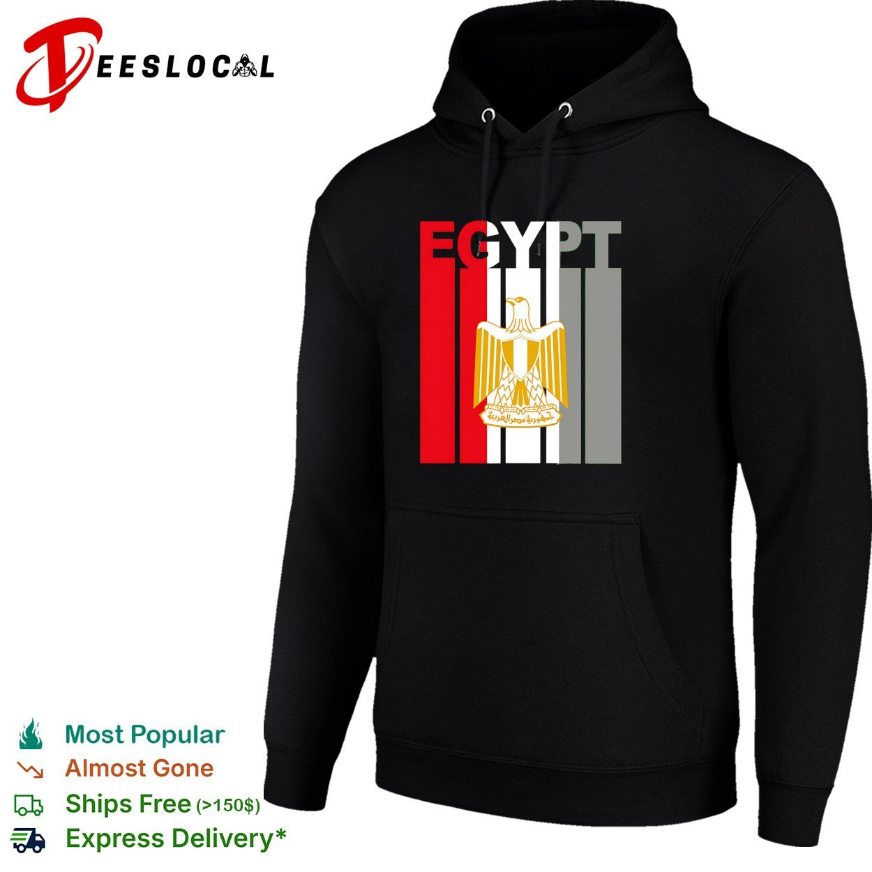 Egypt flag eagle coat of arms shirt