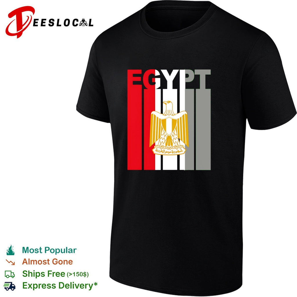 Egypt flag eagle coat of arms shirt