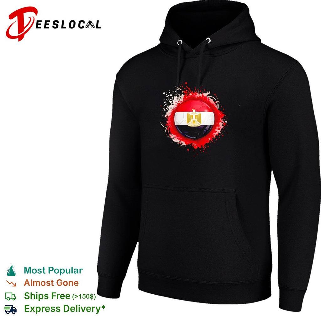 Egypt soccer ball flag splash shirt