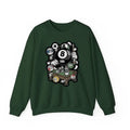 Eight Ball Sweatshirt Pockets Sweatshirt Casual Street Style Fleece Fabric Crewneck Pullover Sweatshirt Tops Trendy for...