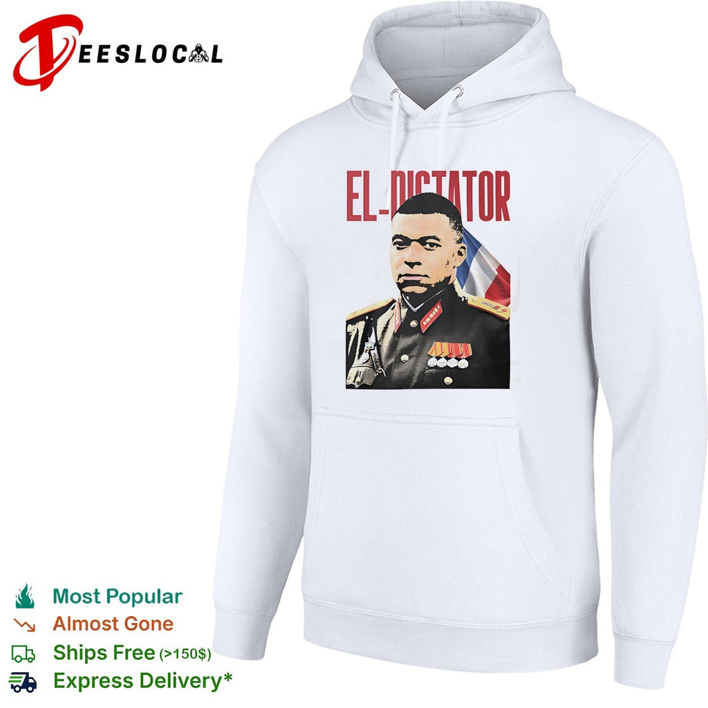 El Dictator Kylian Mbappe France flag Funny Soccer Fan shirt